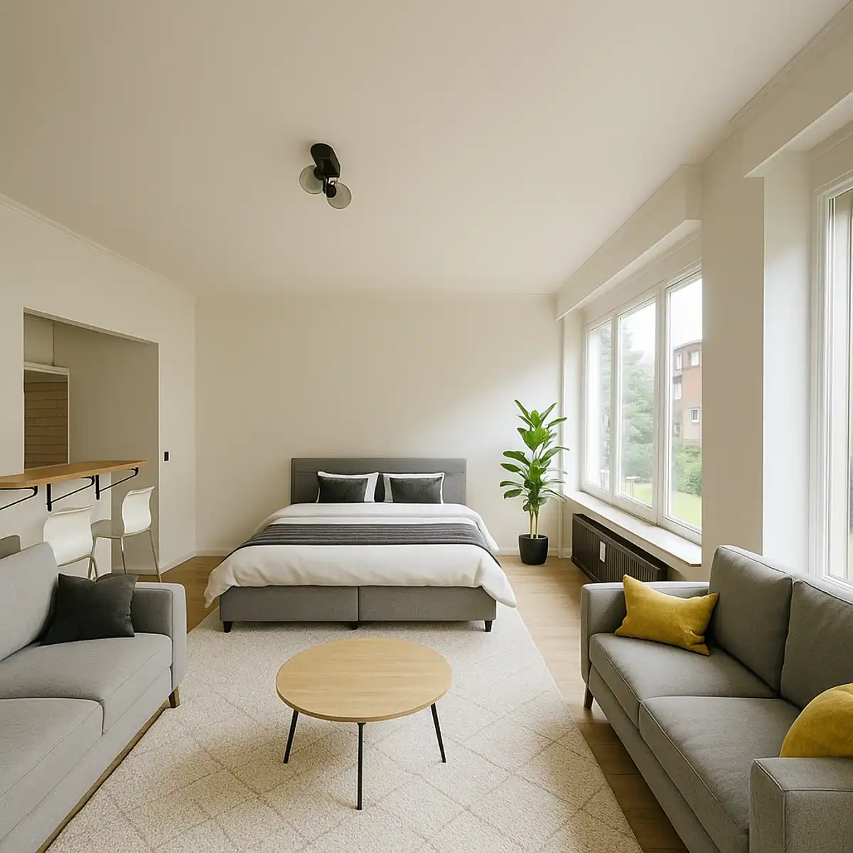 Lichtrijke studio te Kessel-Lo foto {{pictureIndex}}