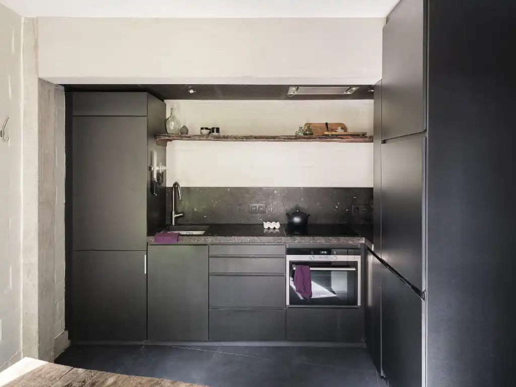 Wabi Sabi in het hart van Gent – 1-slaapkamer appartement van Tatsuro Miki foto 11