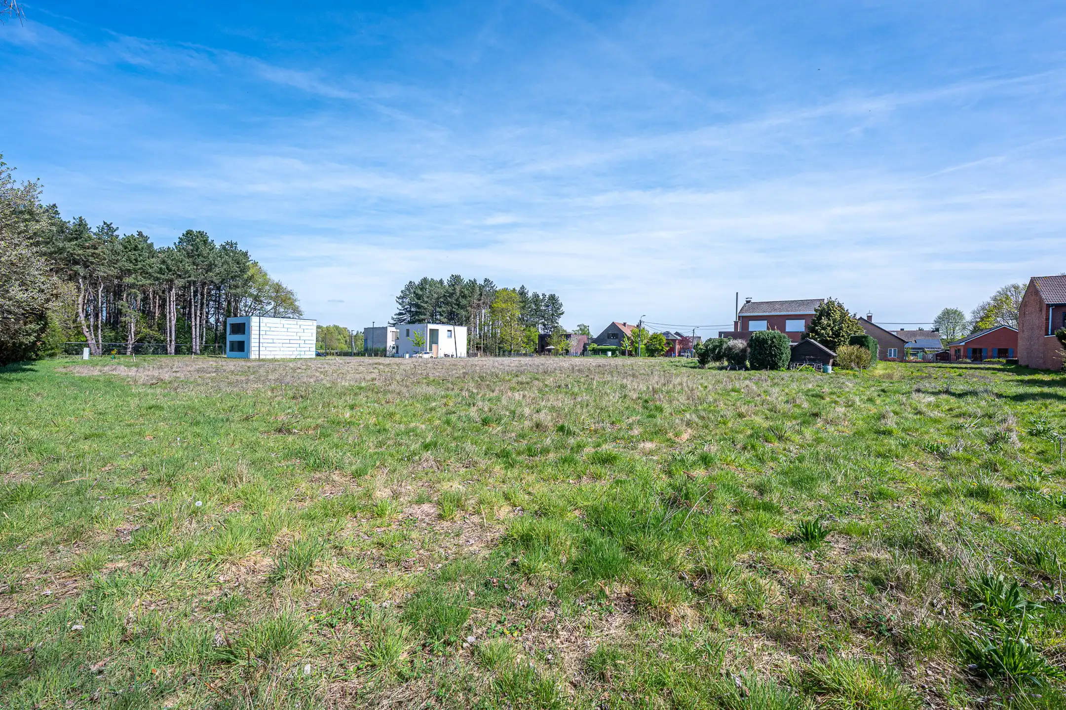 Mooi perceel van 5 are 89 ca voor half-open bebouwing foto 4