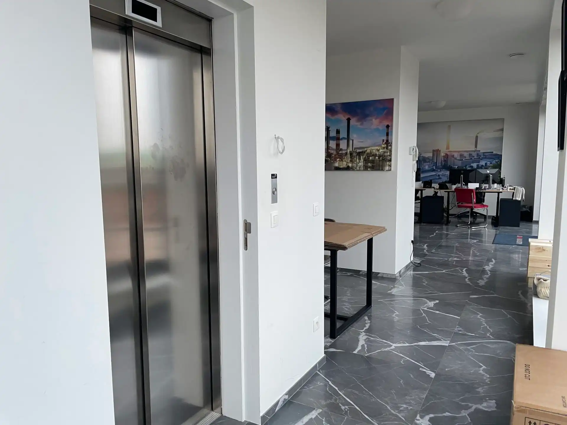 Kantoor in luxe penthous 190m² op het Eilandje foto 8