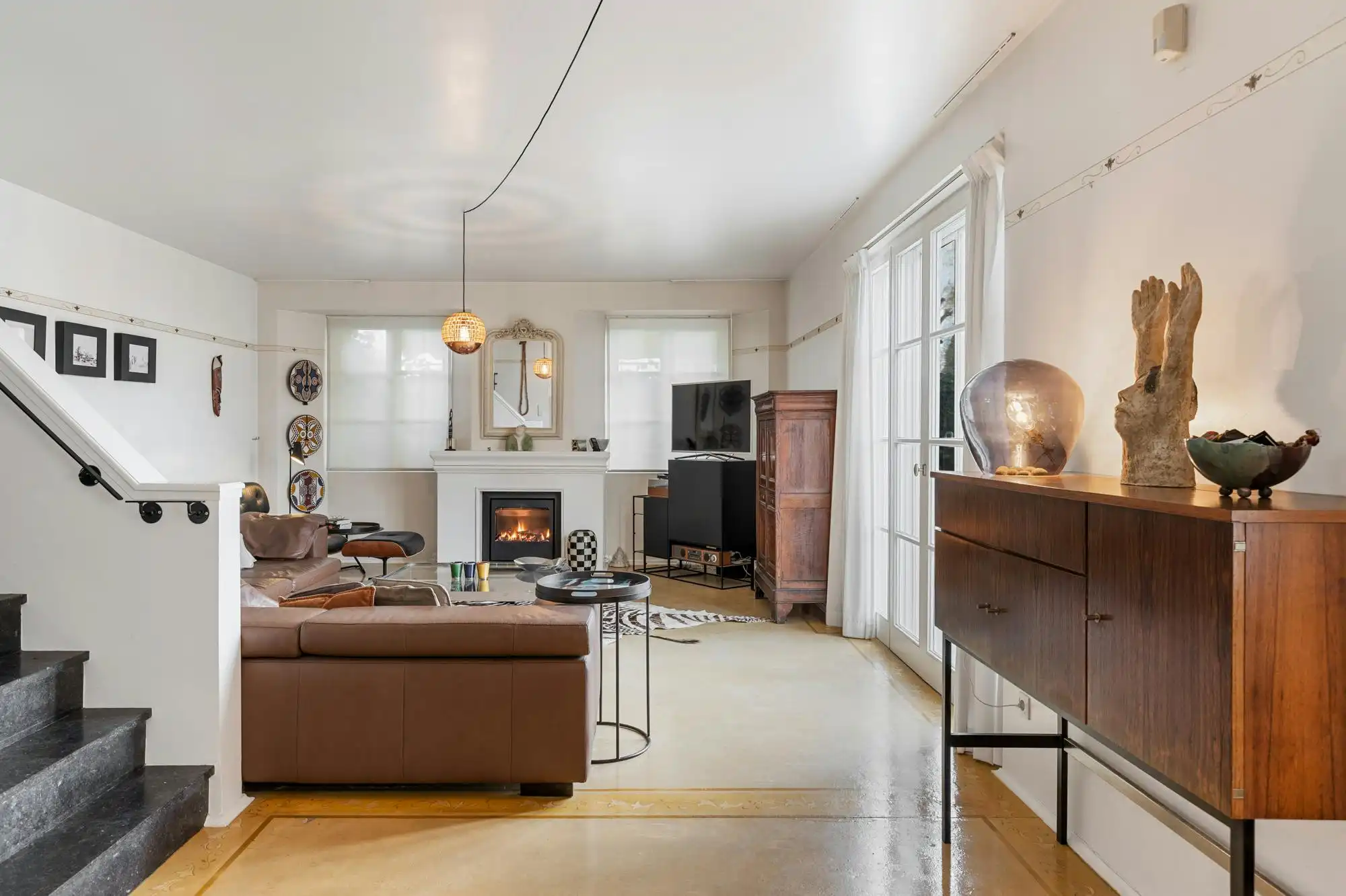 Luxueuze villa met zwembad en handelsruimte te Beverst foto 5