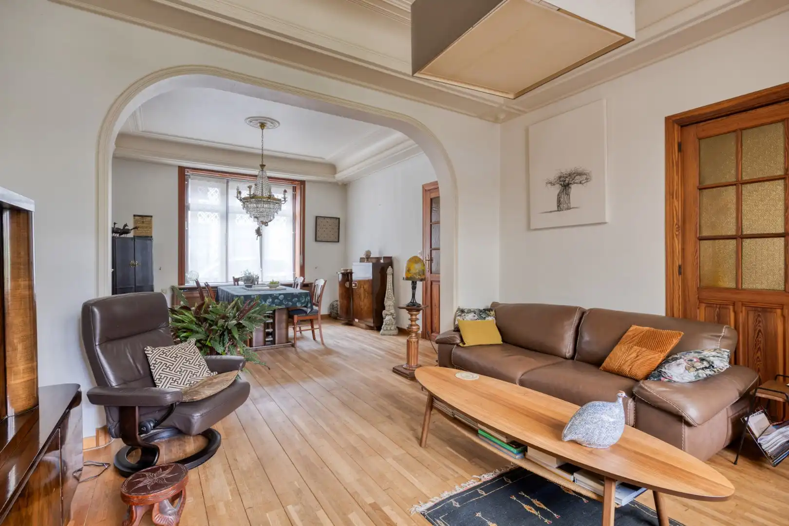 Charmant en karaktervol herenhuis, bureau en praktijkruimte, 4 kamers - 1502 LEMBEEK (HALLE) foto 5