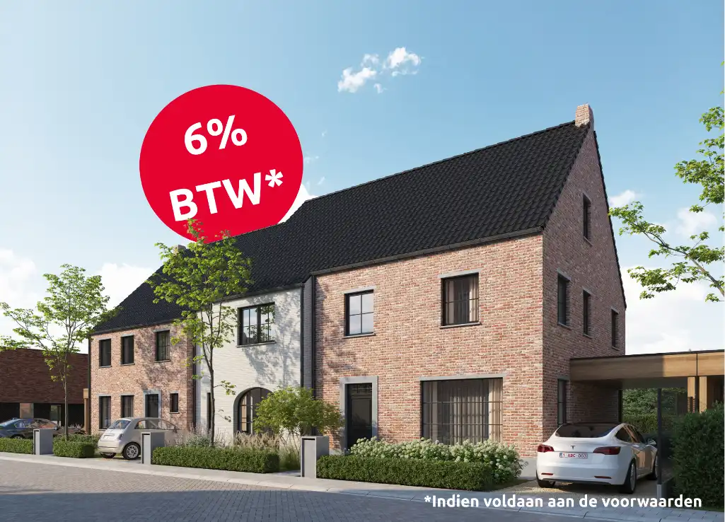 Izegem, ruime nieuw te bouwen Half open woning - 6% btw mogelijk* foto 2