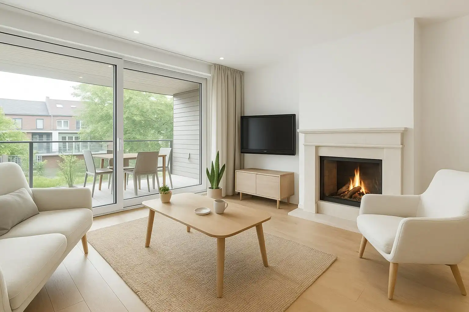 Luxe appartement in het centrum van Lokeren met zicht op de Durme en Markt foto 4