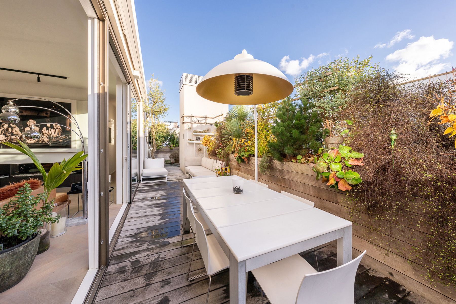 Luxe penthouse 3SLPKS en 2BKS met terras aan de Botanic foto 14