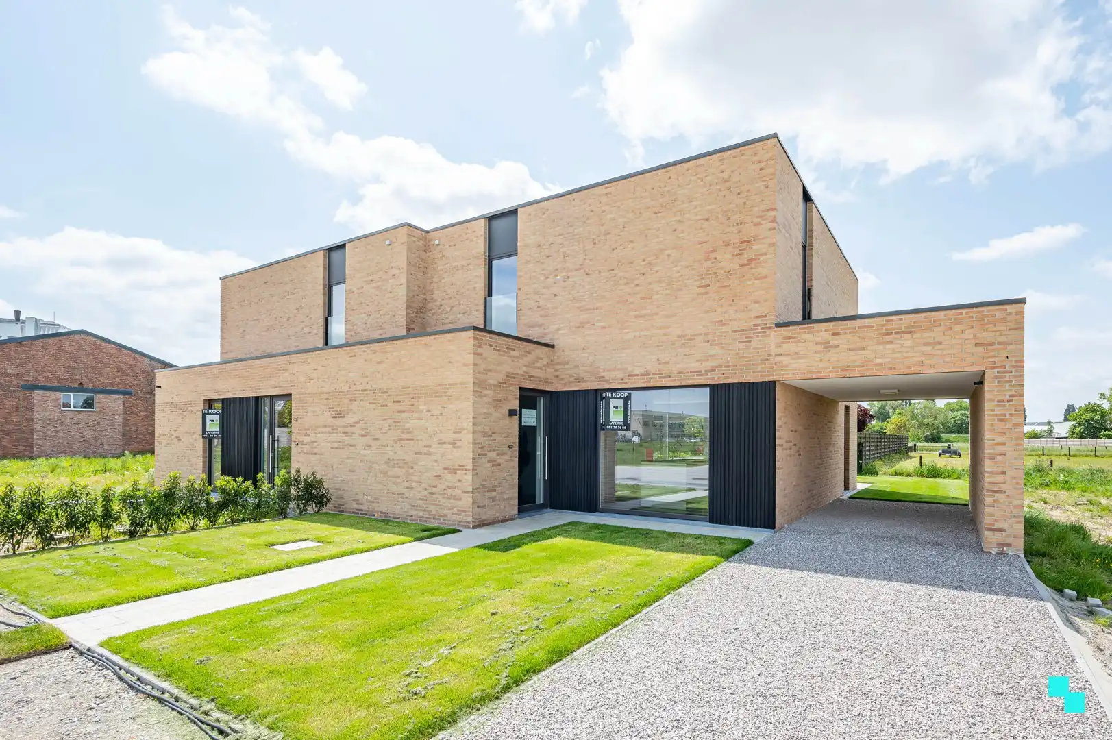 Halfopen nieuwbouwwoning in Wielsbeke foto 2