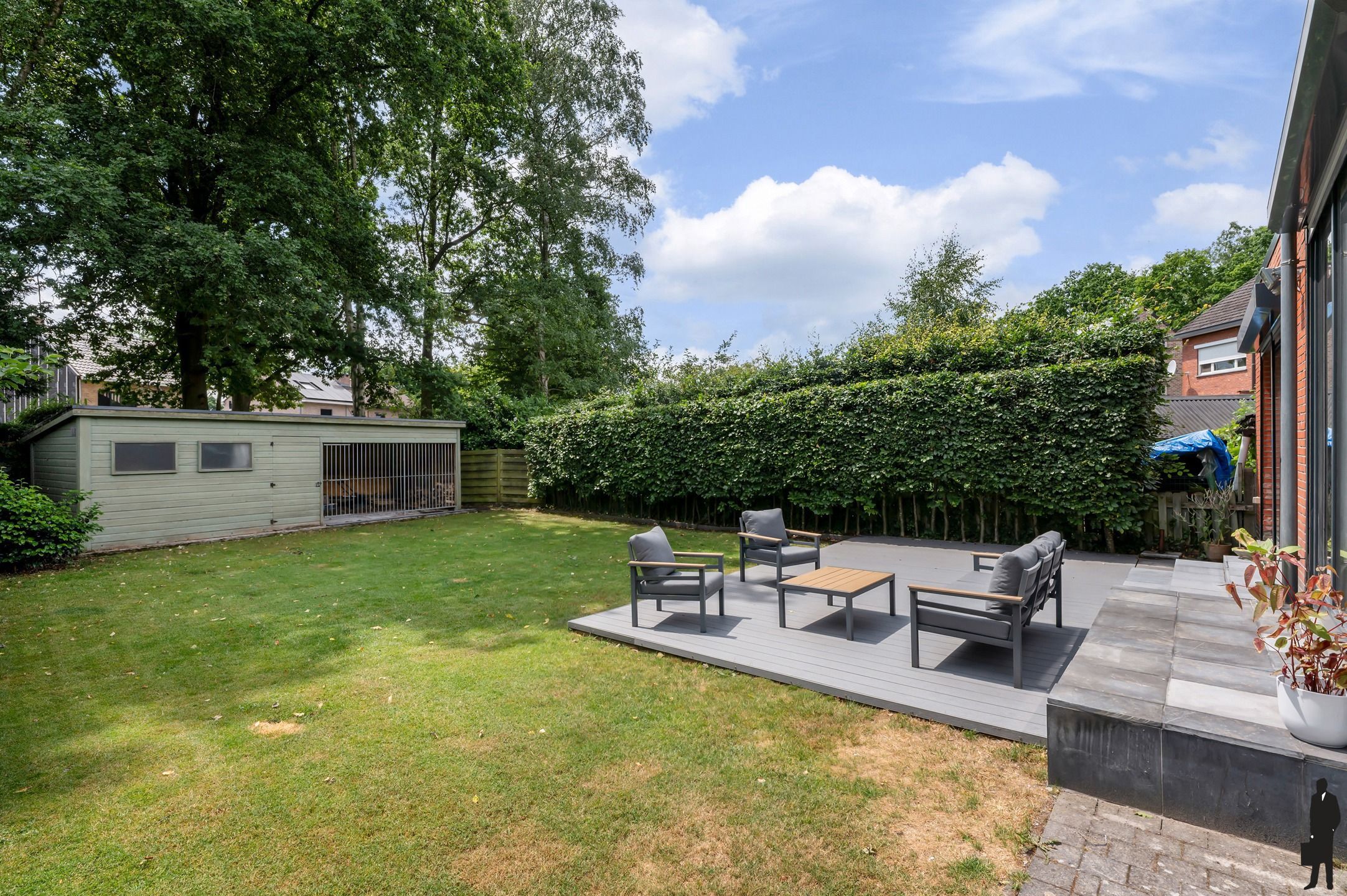 Instapklare HOB met 3 slk, bureau en zuidgerichte tuin op een perceel van 465 m². foto 19