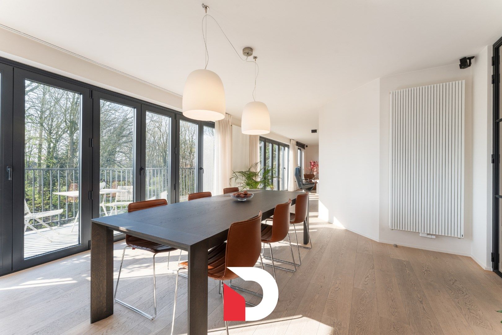 Magnifiek energiezuinig appartement met 3 slk en open zicht over groen park foto 4
