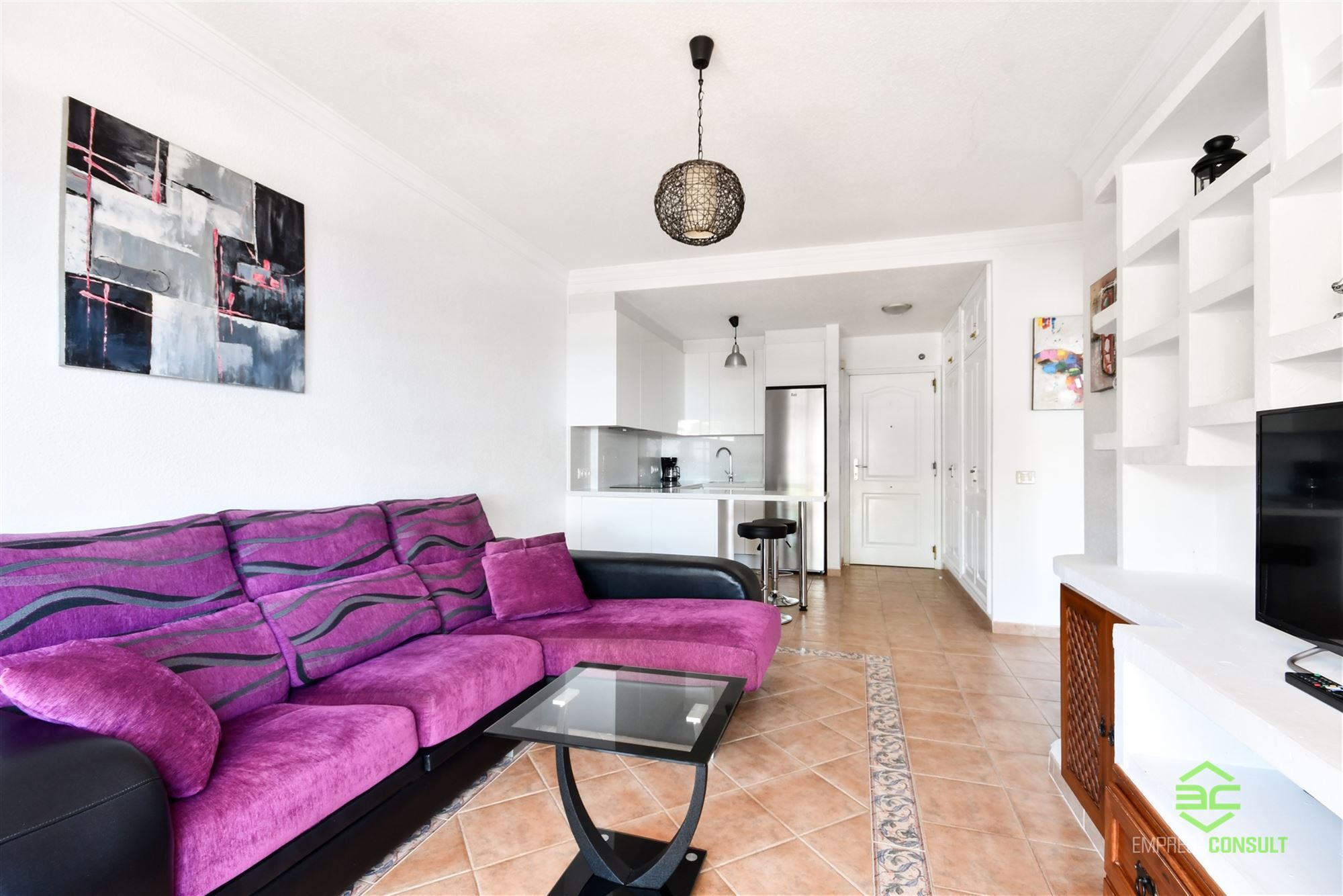 Appartement met 2 slpk, tv-vlaanderen en wifi in Tenerife foto 2