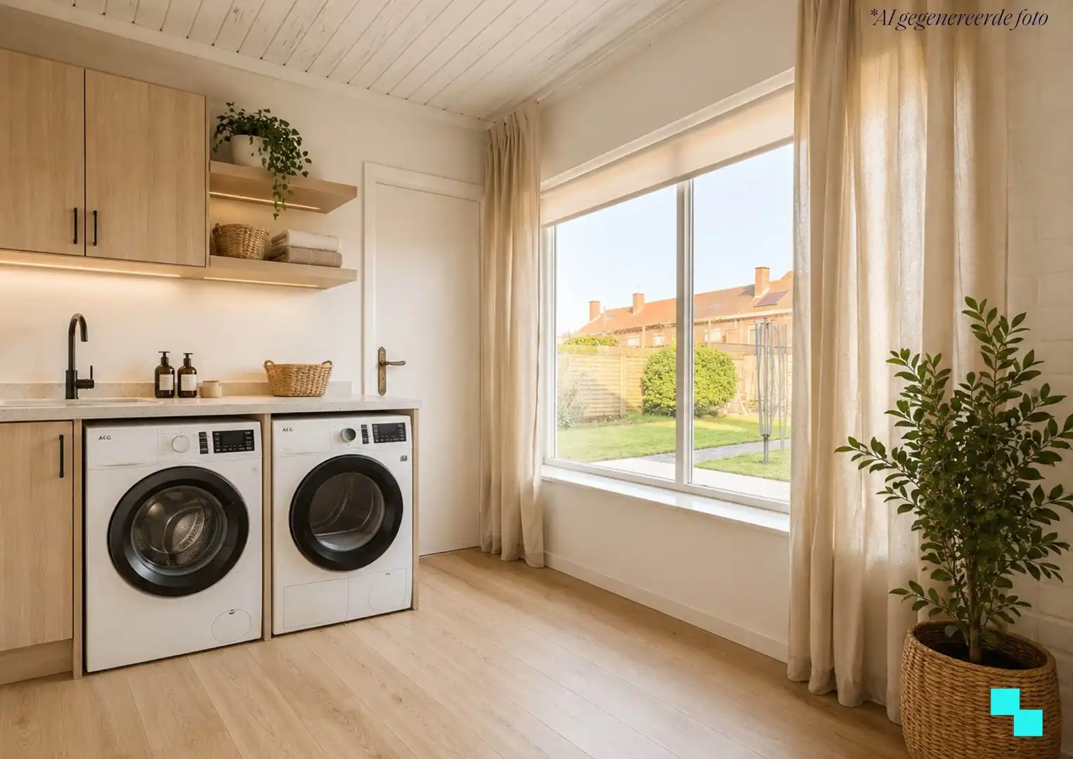 Rust gelegen woning met garage te Kachtem foto 19
