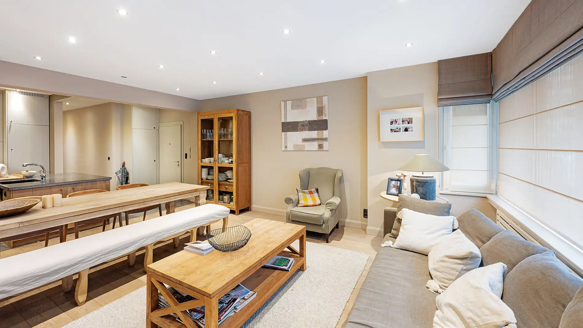 Ruim appartement met 3 slpks. en riant terras vlak bij het strand foto 4