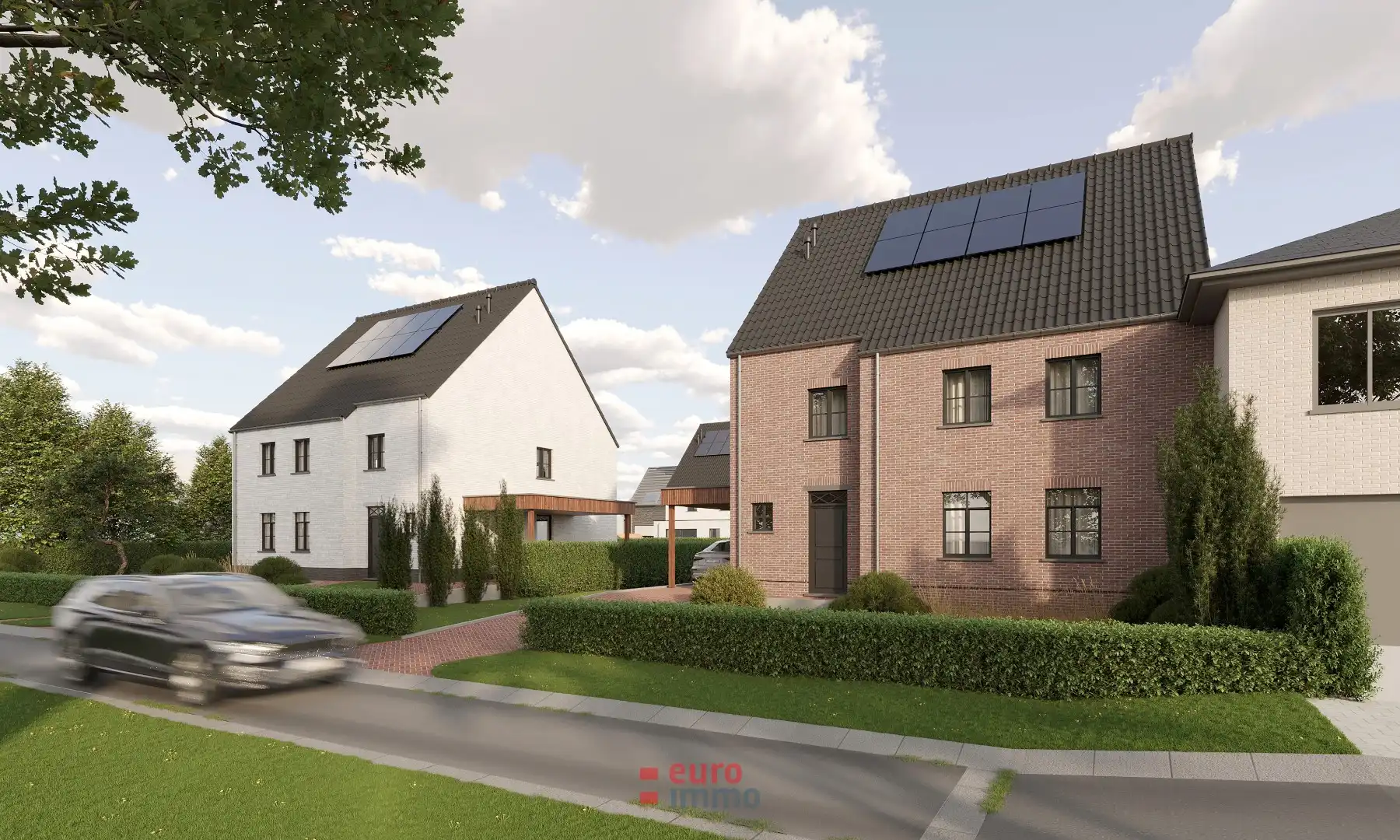 Halfopen bebouwing met royale binnenruimtes, ruime tuin en aankoop aan 6% btw foto {{pictureIndex}}