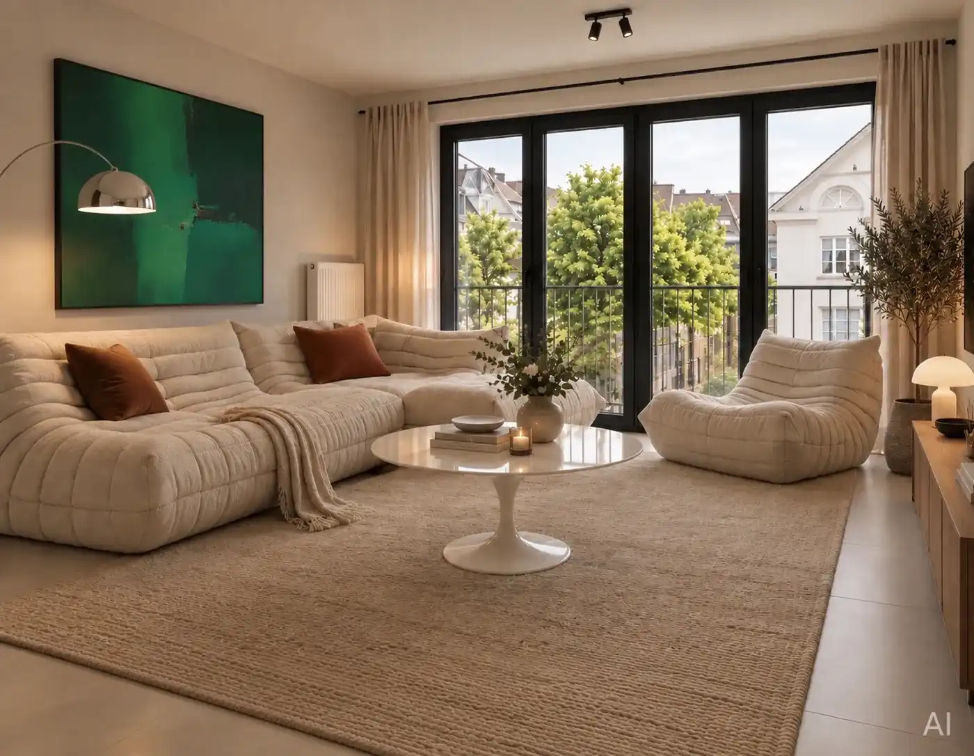 Volledig instapklaar appartement in hartje Kortrijk met staanplaats foto 4