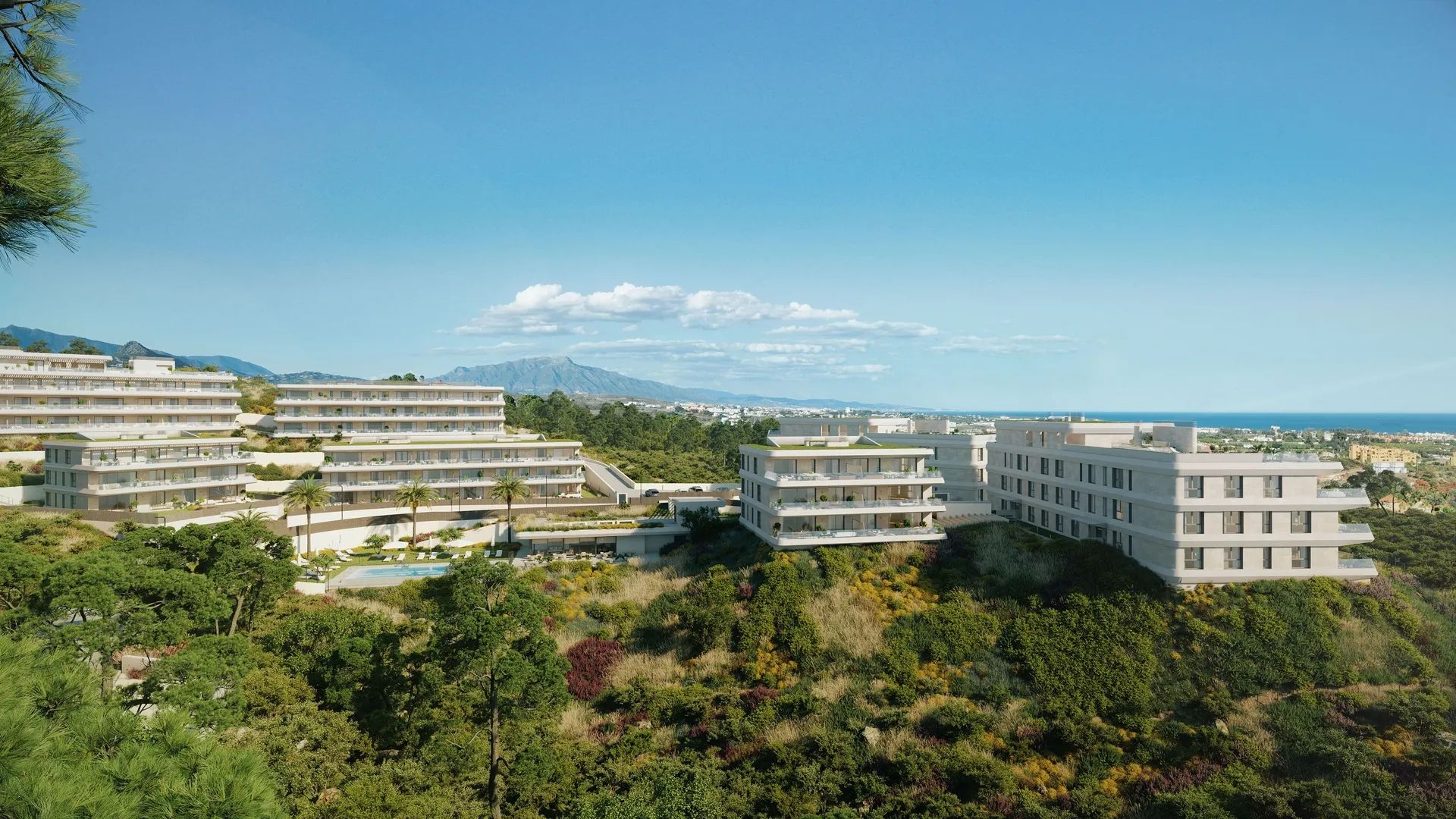 Luxe ruimte: appartementen met tuin of terras in Estepona foto 12