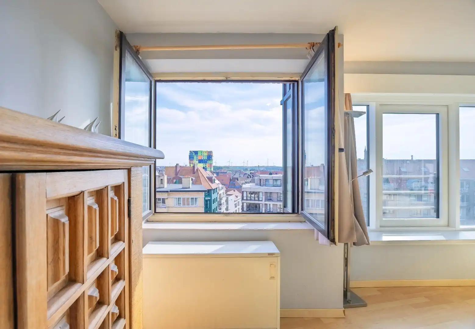 Uitzonderlijk hoekappartement met zijdelings zeezicht  foto 8