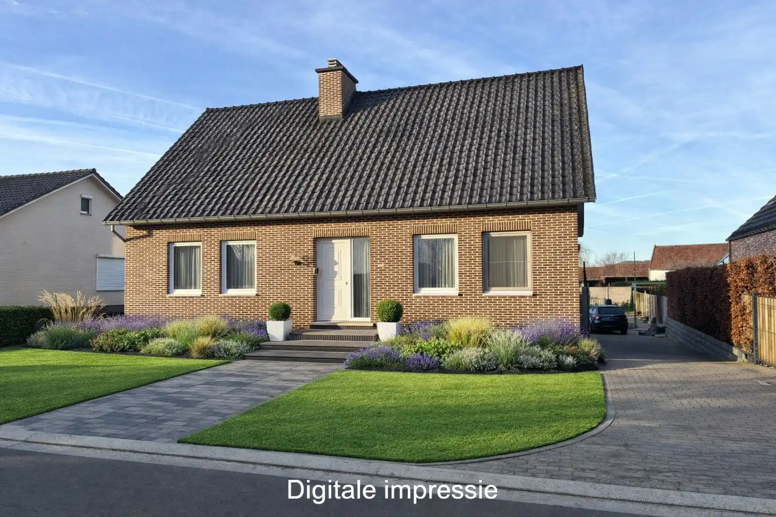 Comfortabele woning met sterke energieprestatie (label A), in landelijk woongebied. foto 2