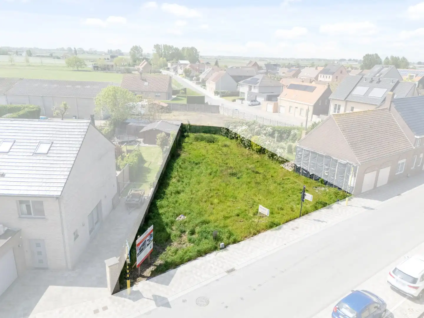 Ruime halfopen nieuwbouwwoning te koop in Slijpe – wonen in alle rust nabij groen foto 5