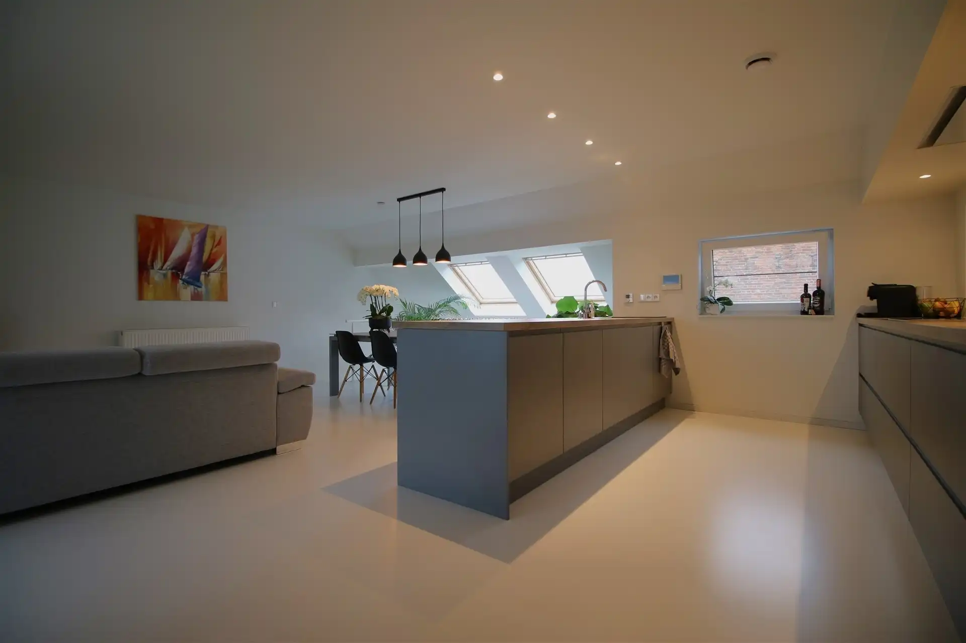 Stijlvolle duplex 2 slpk, terrassen & parking foto 5