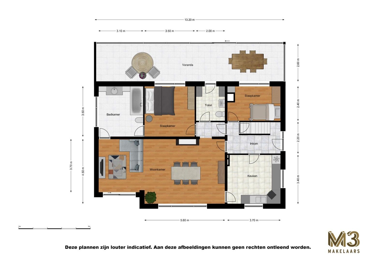 Ruime woning met grote tuin foto 31