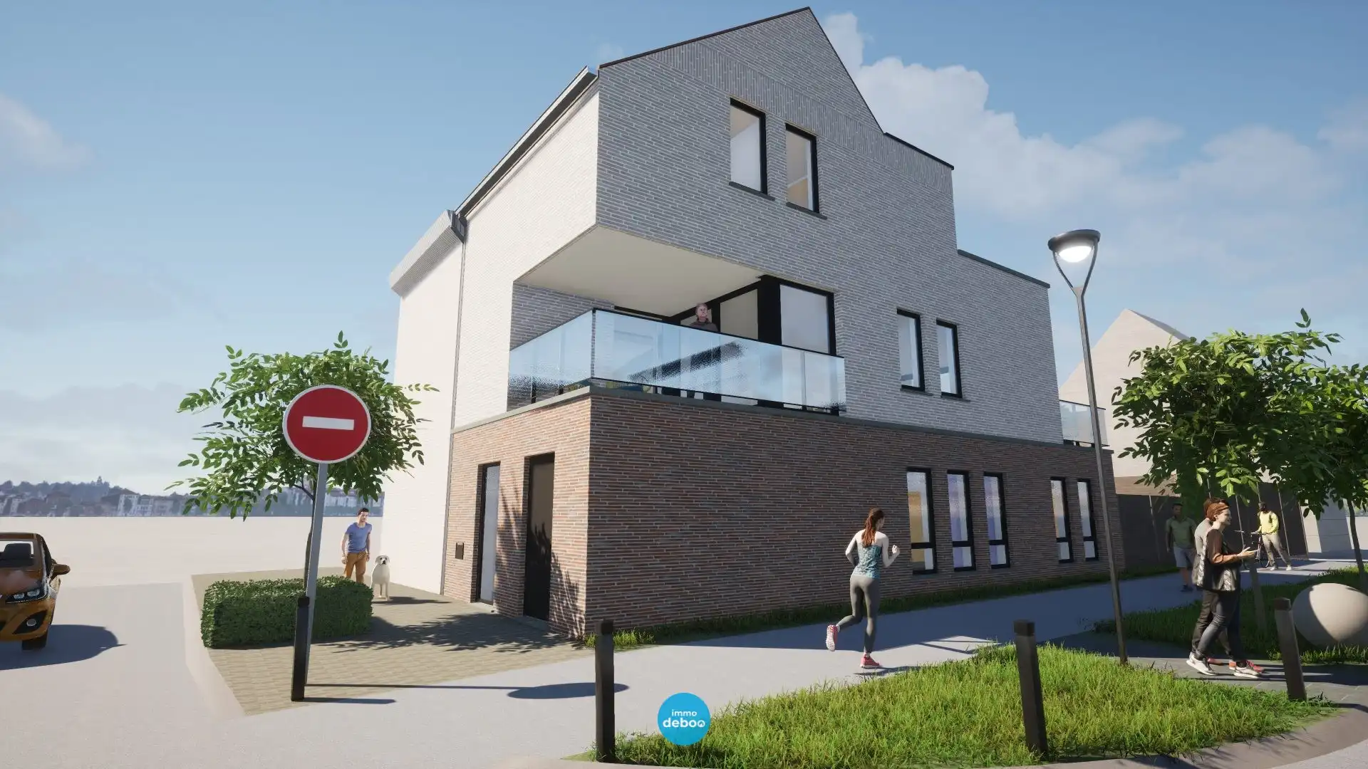 Bouwgrond met bouwvergunning voor halfopen kangoeroewoning vlakbij zee foto 3
