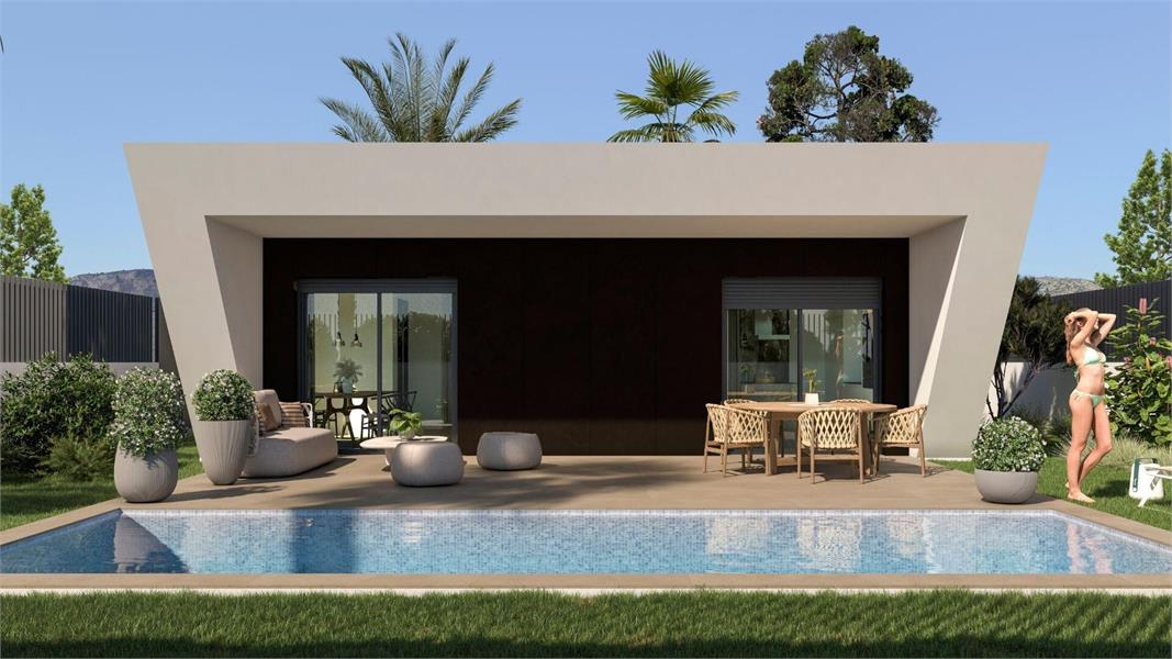 Nieuwbouw villa's in Monforte del Cid foto {{pictureIndex}}