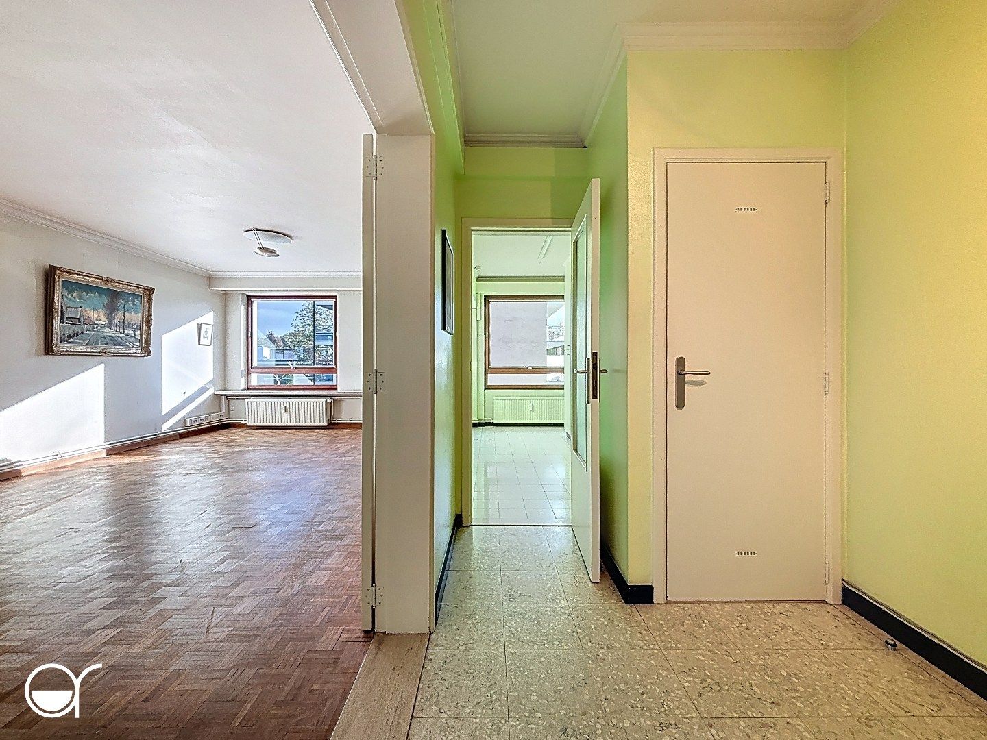 Appartement met groot terras en zicht op het groen op 1.3 km van het Dampoort station foto 8