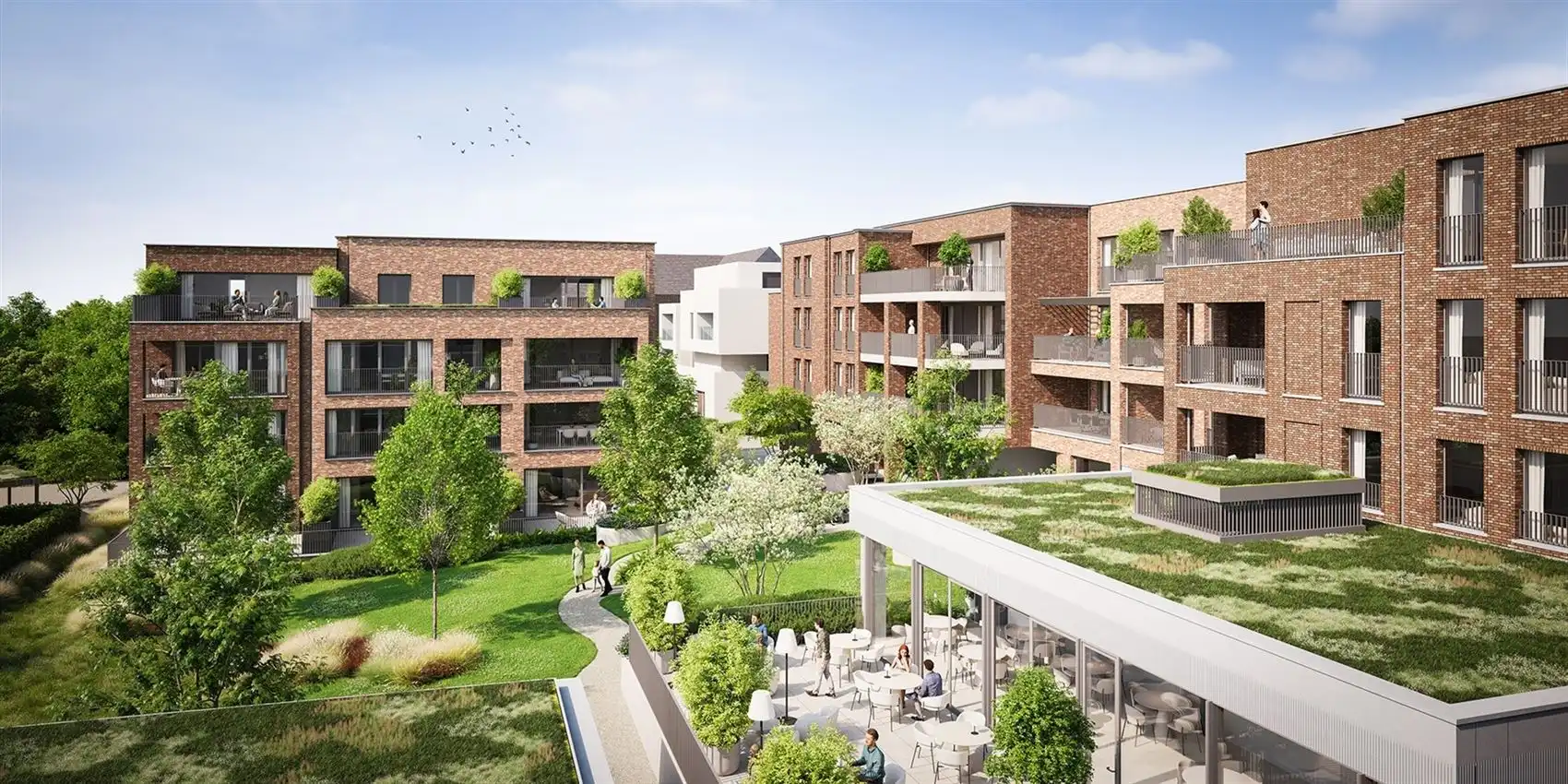 Appartement 2slk van 110m² en overdekt terras foto 17