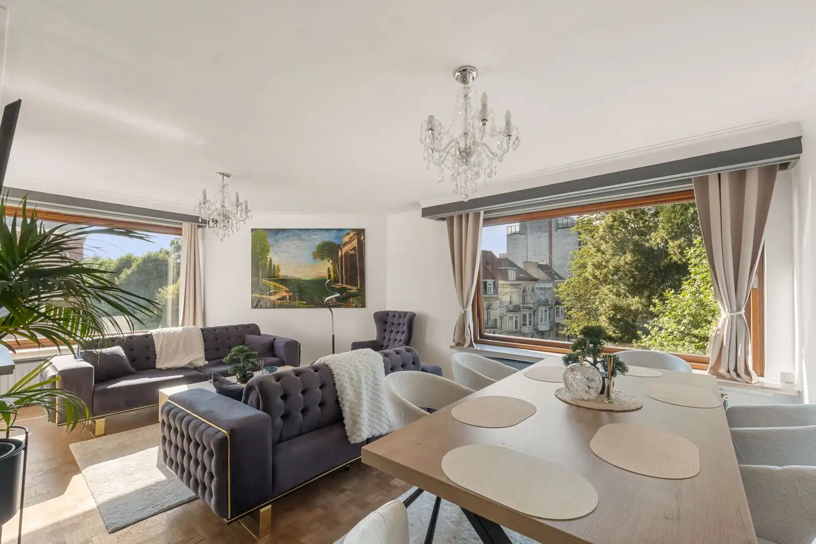 Ruim en lichtrijk 2-slaapkamerappartement met mooi uitzicht in Gent foto 4