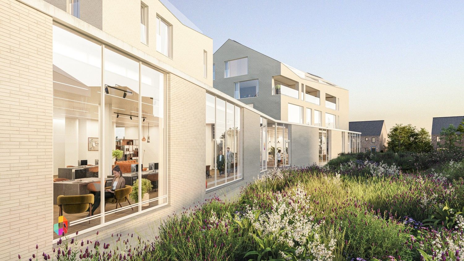 276 m² nieuwbouwkantoor foto {{pictureIndex}}