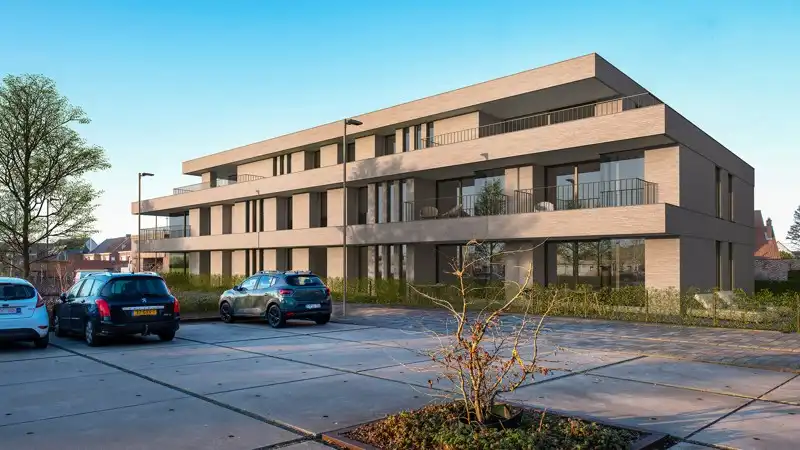 MOGELIJKHEID AANKOOP NIEUWBOUW à 6% BTW - LUXUEUS APPARTEMENT TE KOOP OP TOPLOCATIE IN LOCHRISTI (WACHTEBEKE) - PRIJS INCLUSIEF ONDERGRONDSE PARKEERPLAATS EN KELDERBERGING foto 2