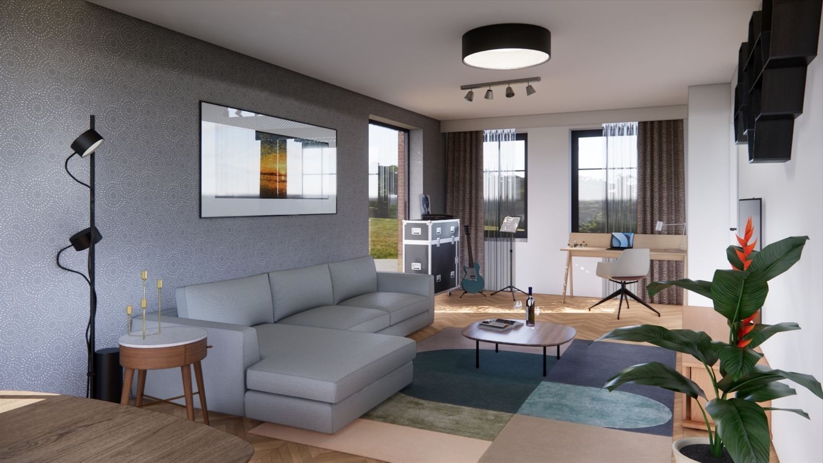 Rustig gelegen nieuwbouw met 3 slaapkamers.  foto 7