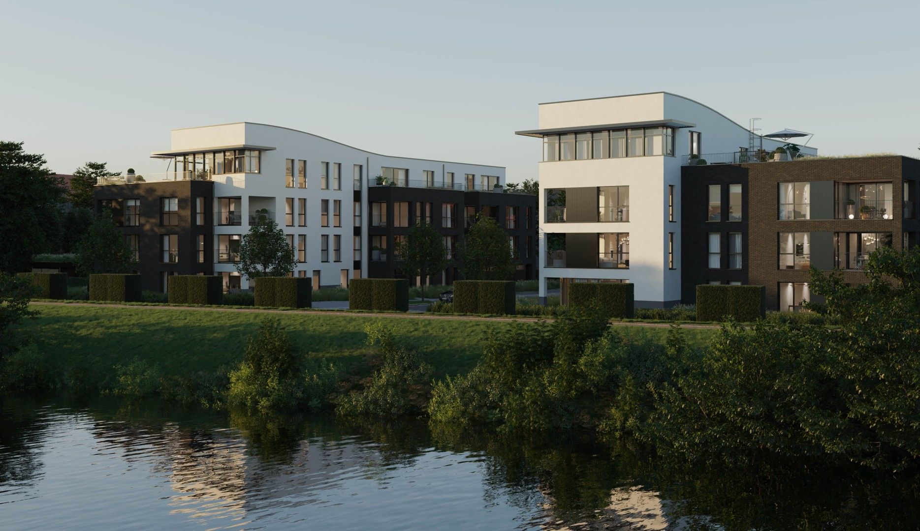 nieuwbouw appartement residentie Riverside I foto {{pictureIndex}}