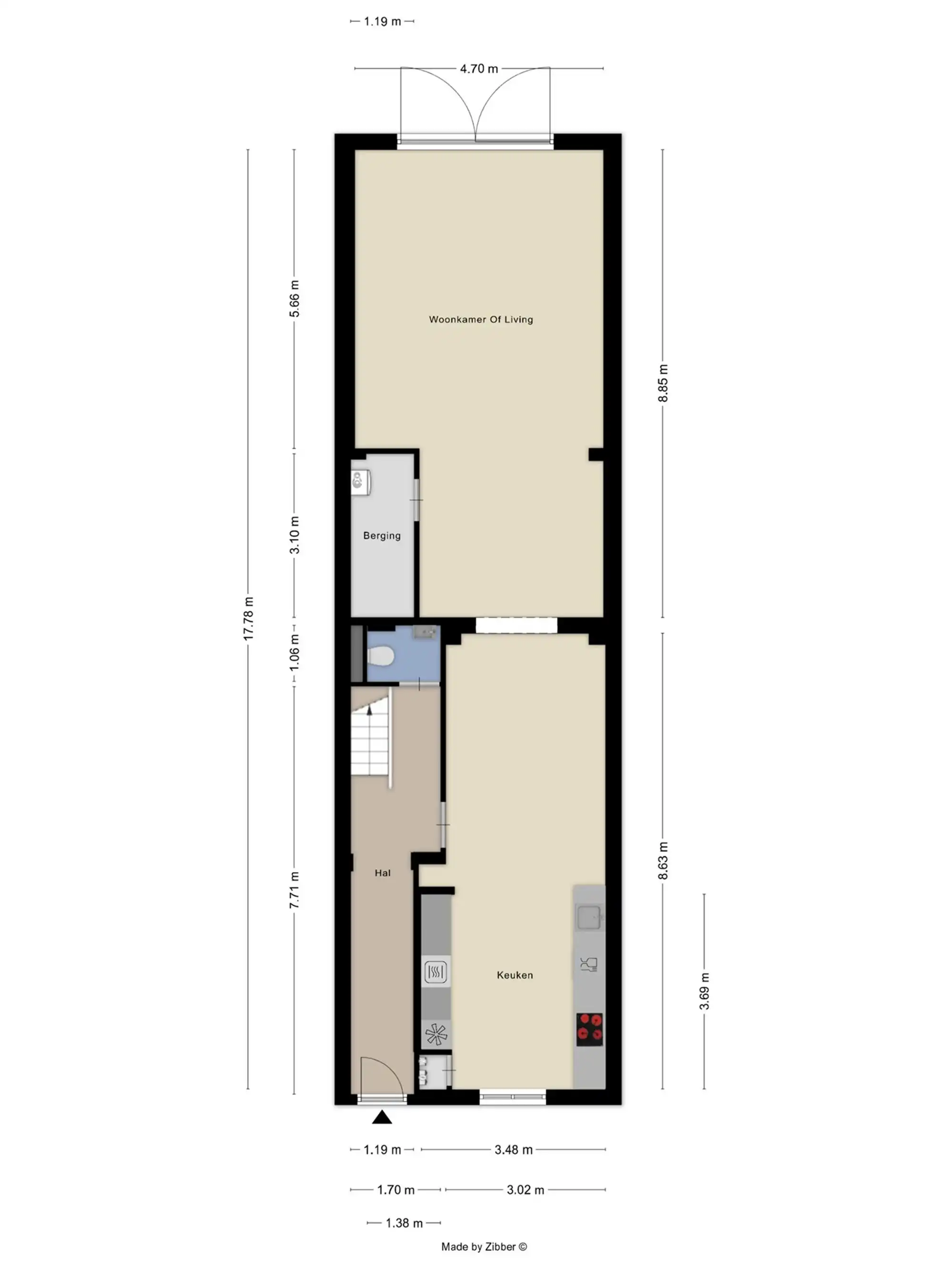Volledig vernieuwde woning met 4 grote slaapkamers en tuin foto 35