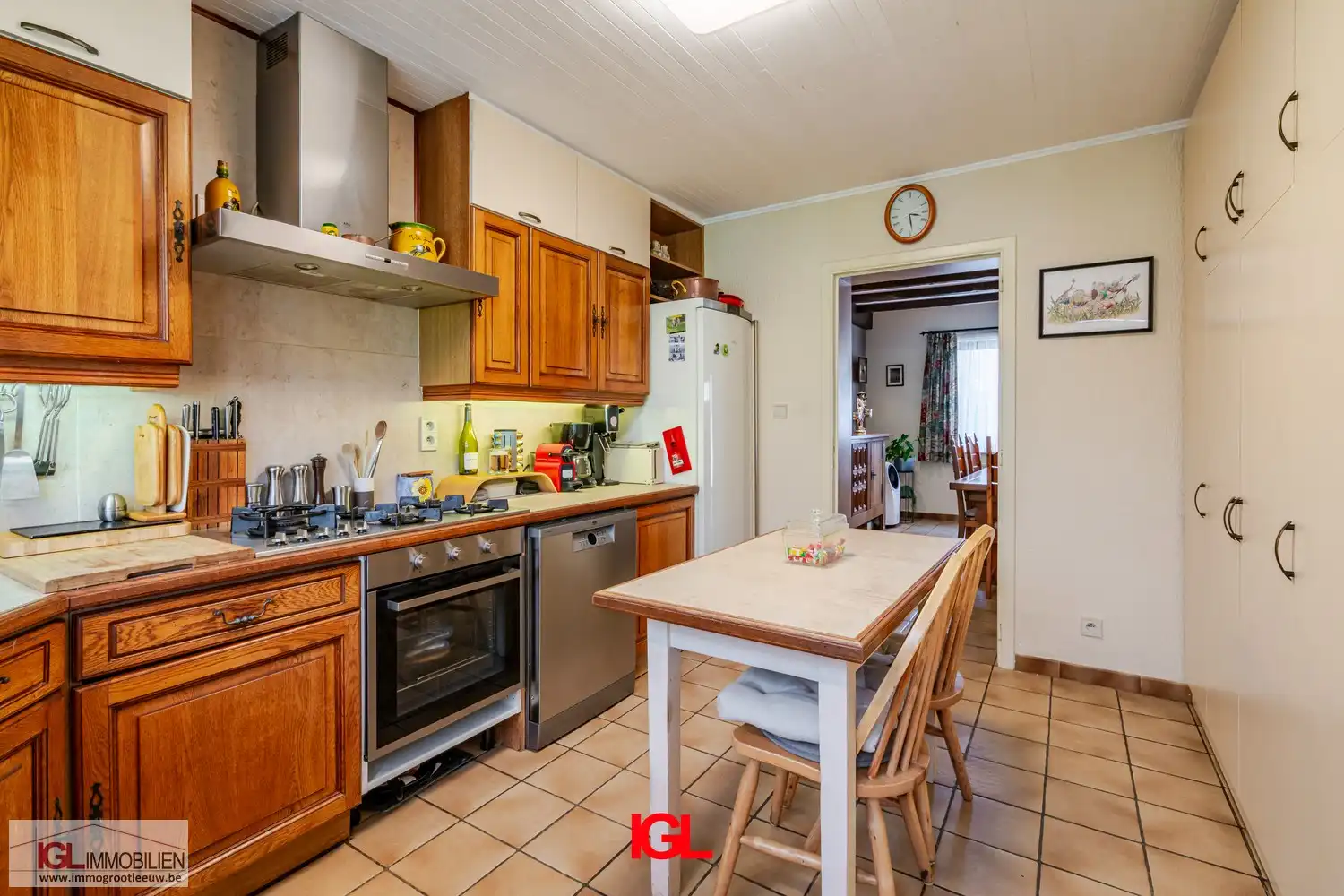 Authentieke rijwoning met zonnige tuin op wandelafstand van het centrum Ruisbroek foto 10