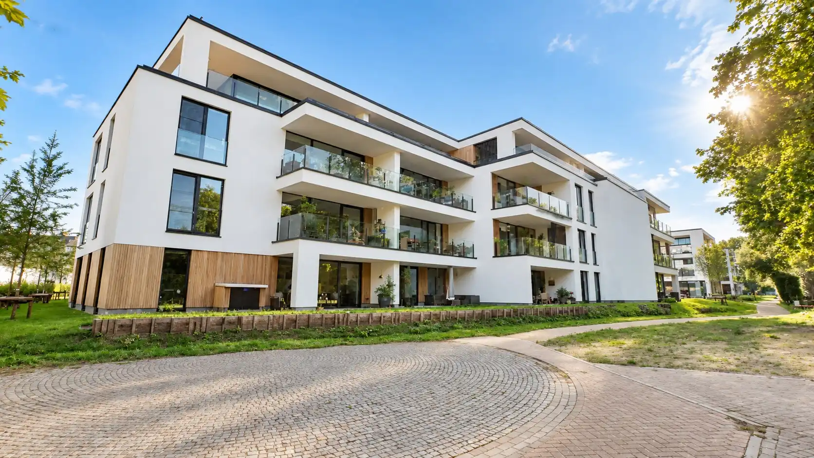 Modern en energiezuinig appartement met ruim terras in groene omgeving foto 19