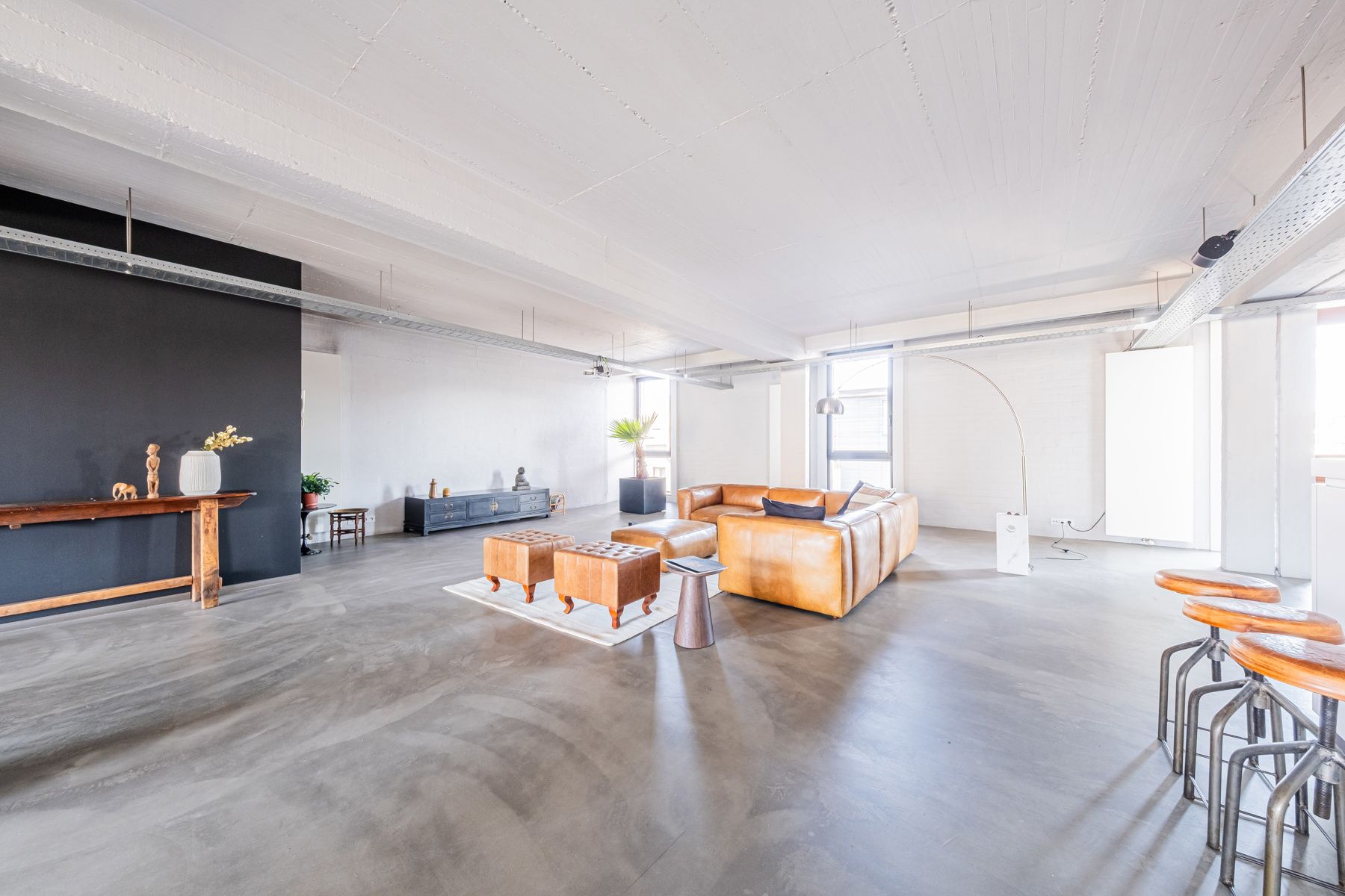 Loft met 2 slaapkamers en mega terras in Zurenborg foto 6