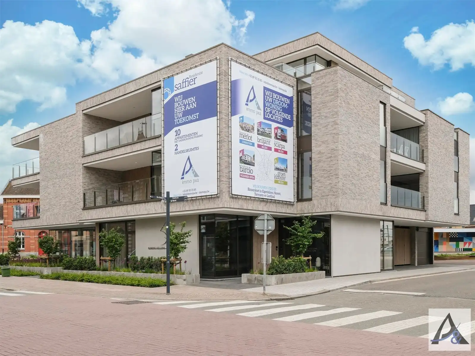 Handelspand op topligging in nieuwbouwproject nabij centrum Bilzen foto 9