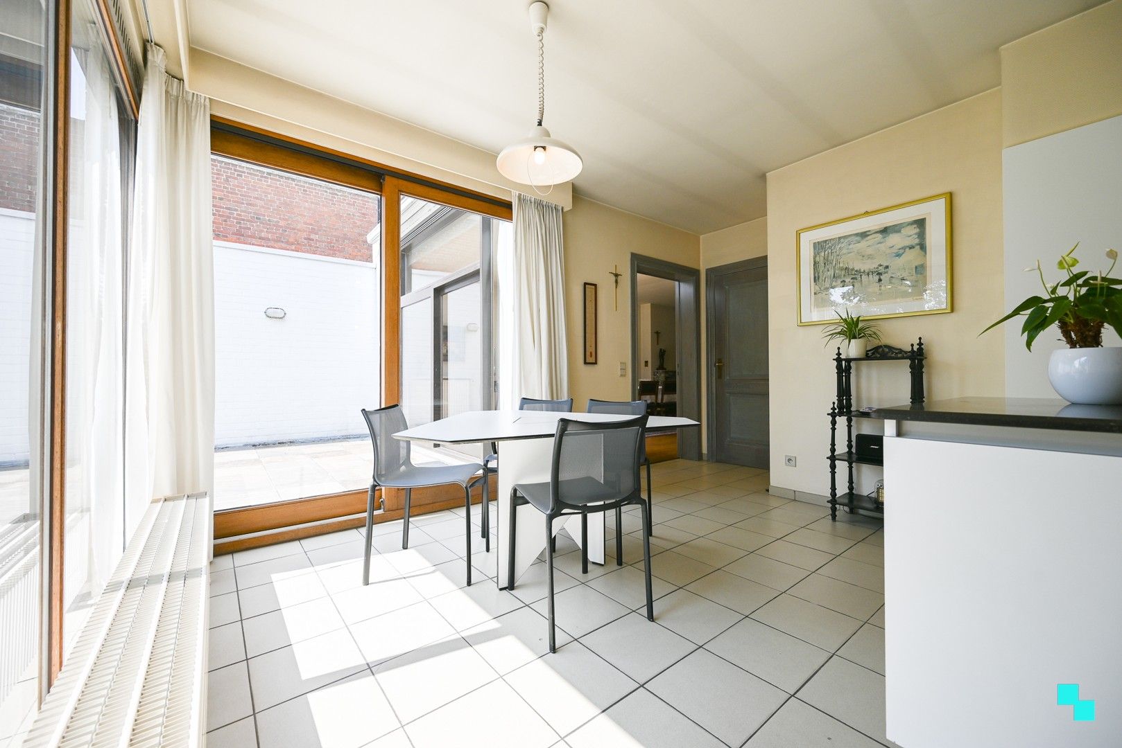 Wonen in erfgoed, zicht op het groen, midden in de stad Izegem. foto 11