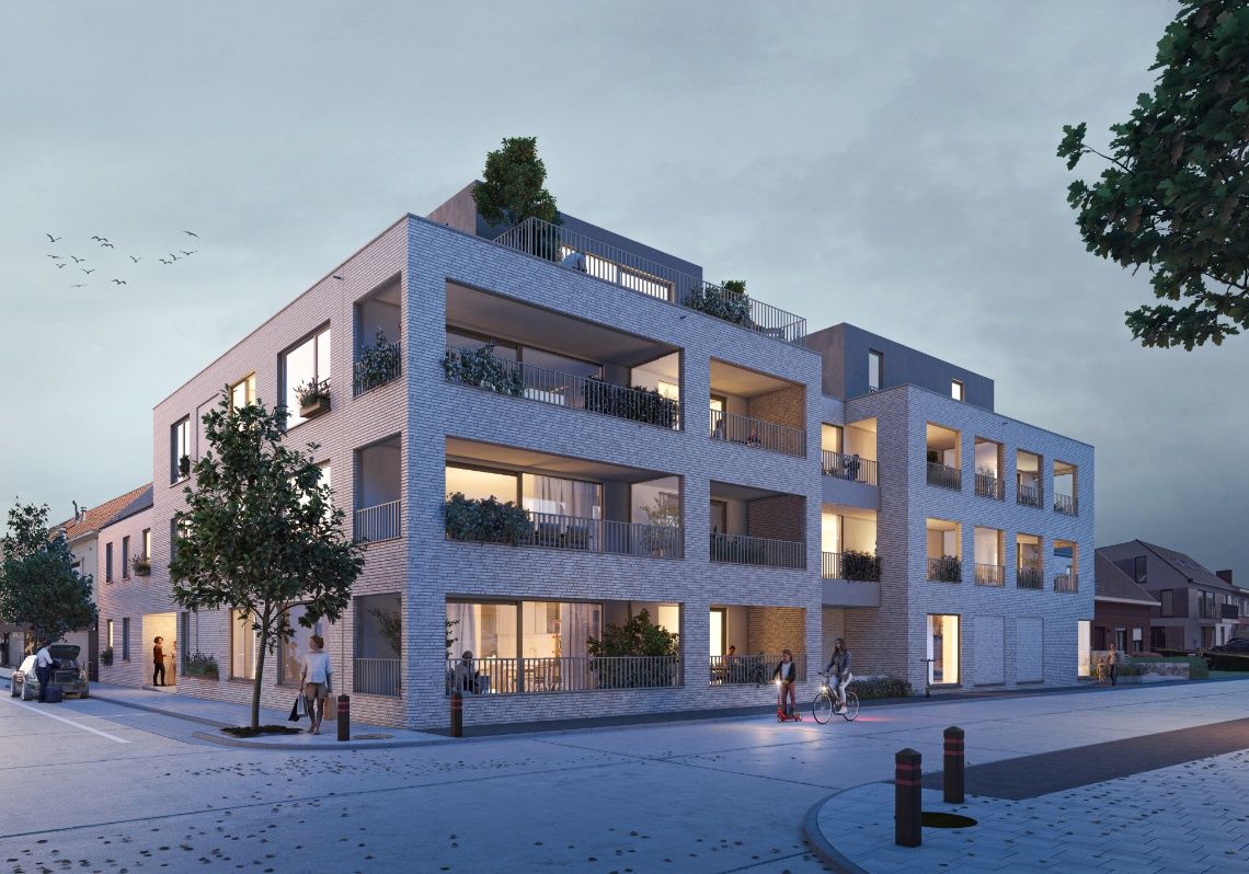 2E VERDIEP : NIEUWBOUW APPARTEMENT VAN 99 M² + 21M² TERRAS foto 4