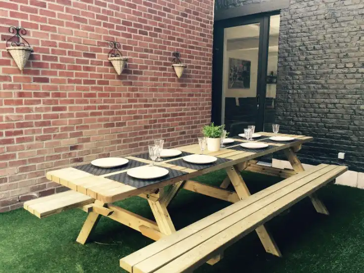 Studentenkamer met hoogslaper nabij het station foto 5