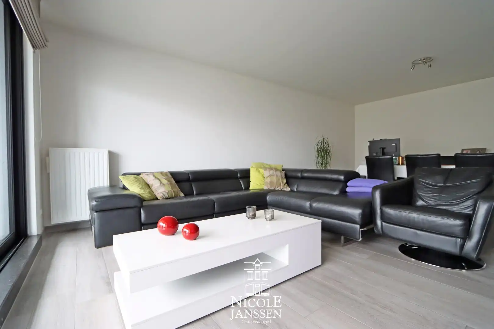 Schitterend appartement met drie slaapkamers, terras en autostandplaats foto 3