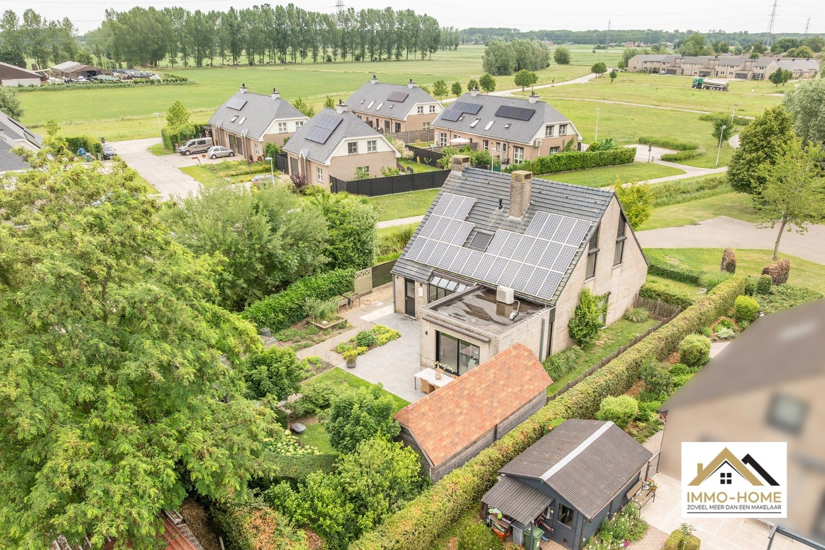 Instapklare open bebouwing in groene en rustige omgeving  foto 3