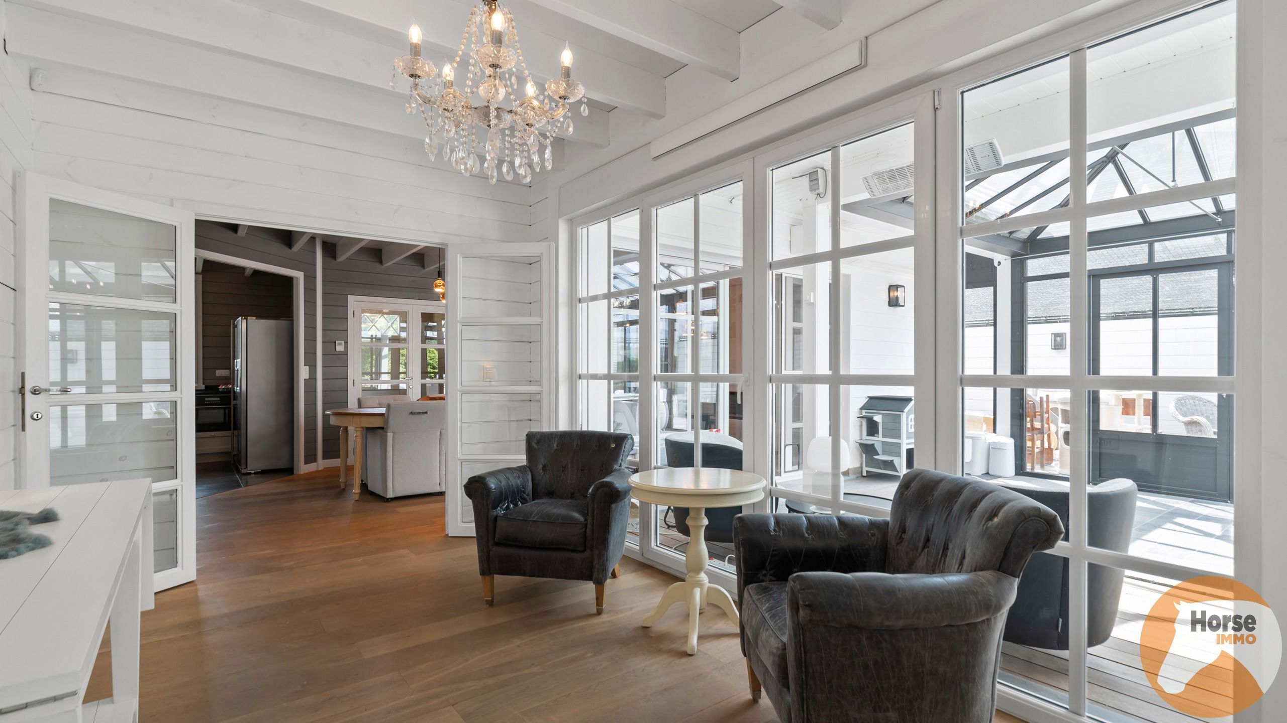 SCHAFFEN - Houtmassiefbouw met opslagruimtes op +/-1ha45a foto 17