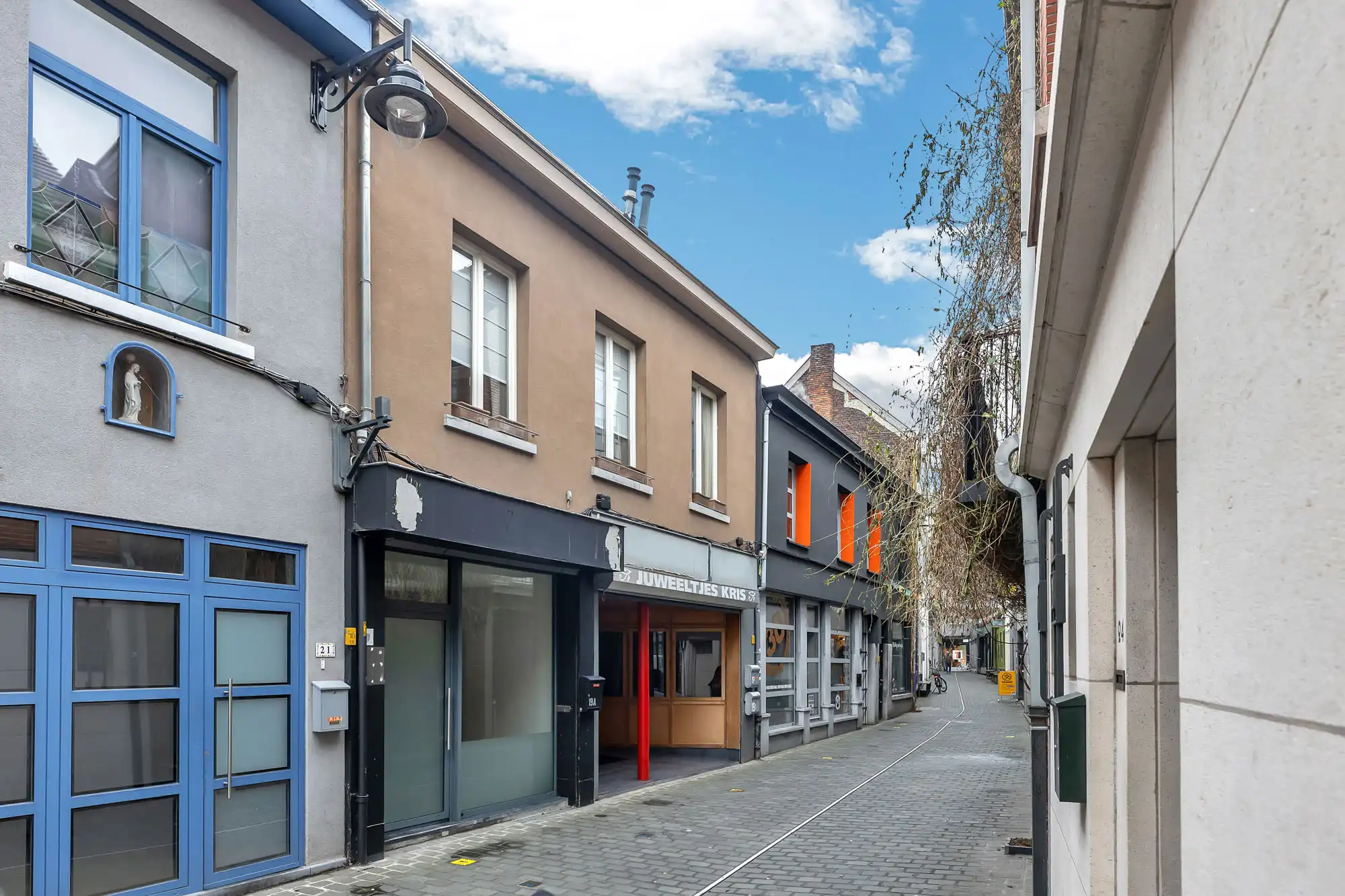 Uitzonderlijke eigendom met 2 handelspanden en appartement foto {{pictureIndex}}