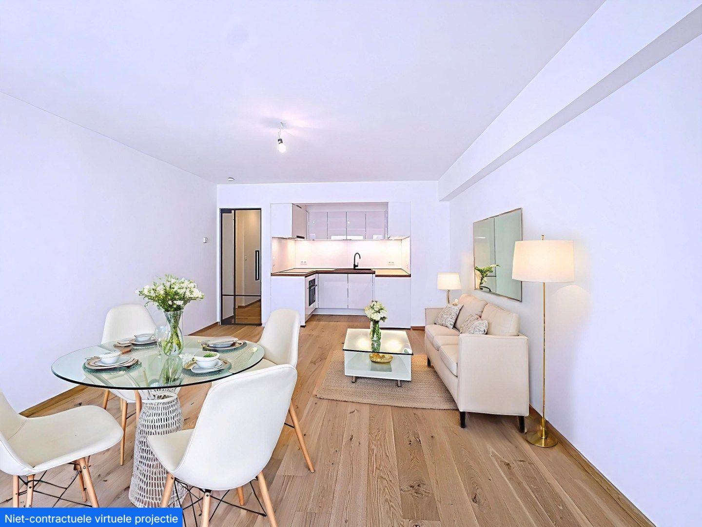 Volledig gerenoveerd appartement met 2 slaapkamers foto 5