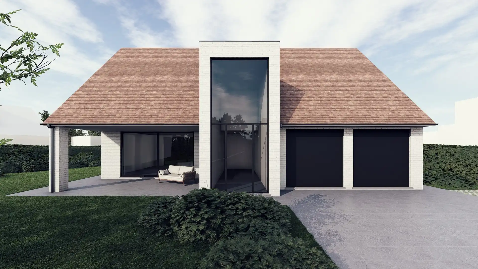 Nieuwbouwvilla op een terrein van 1.097 m² gelegen in een rustige en residentiële omgeving. foto 3