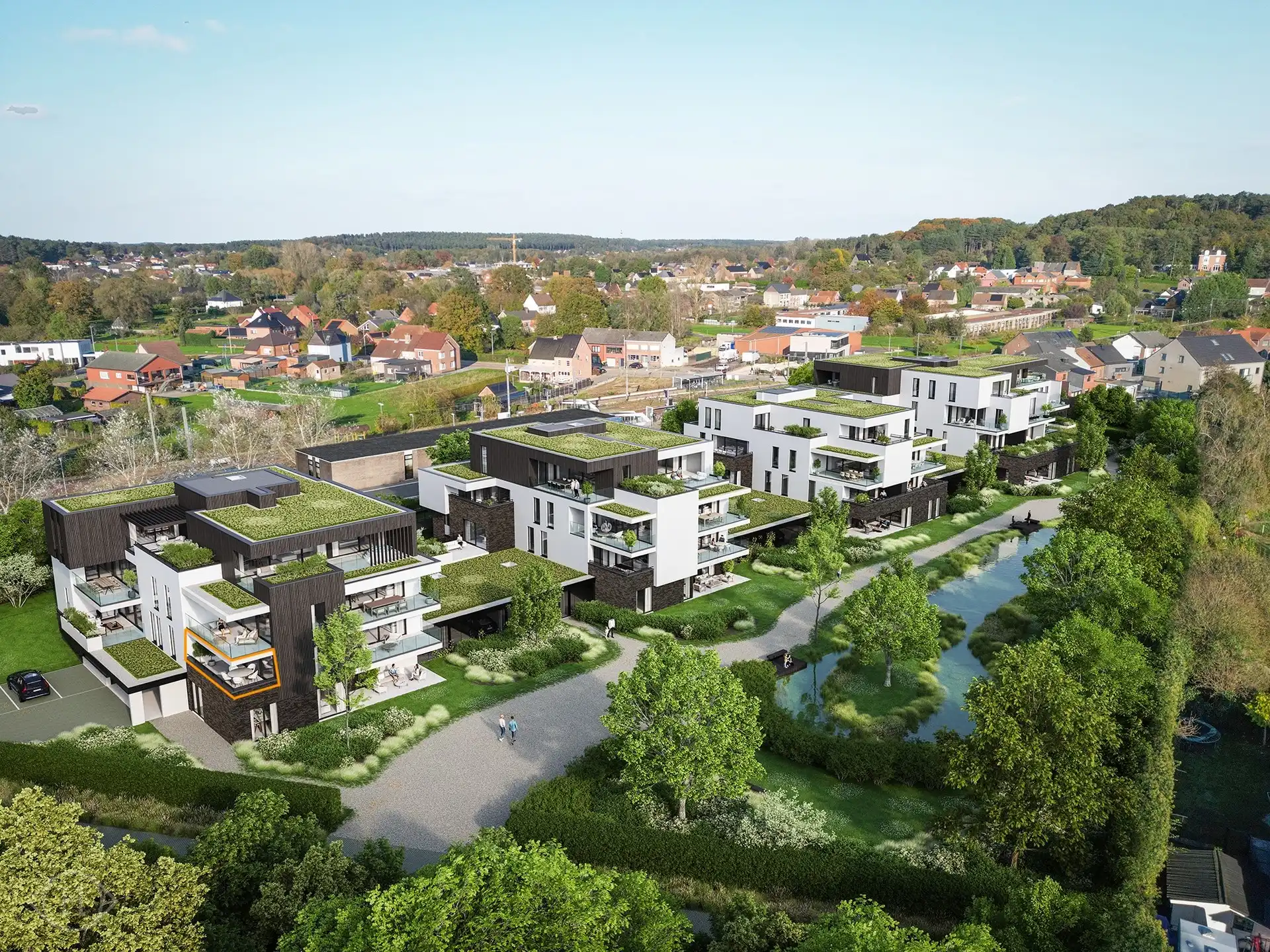 Hoekappartement 3 slpk met prachtig terras foto {{pictureIndex}}