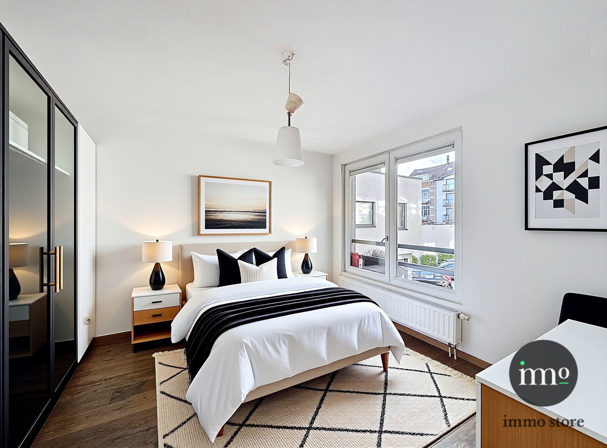 Appartement lumineux avec 1 chambre et 1 pièce polyvalente dans un site unique et protégé foto 12