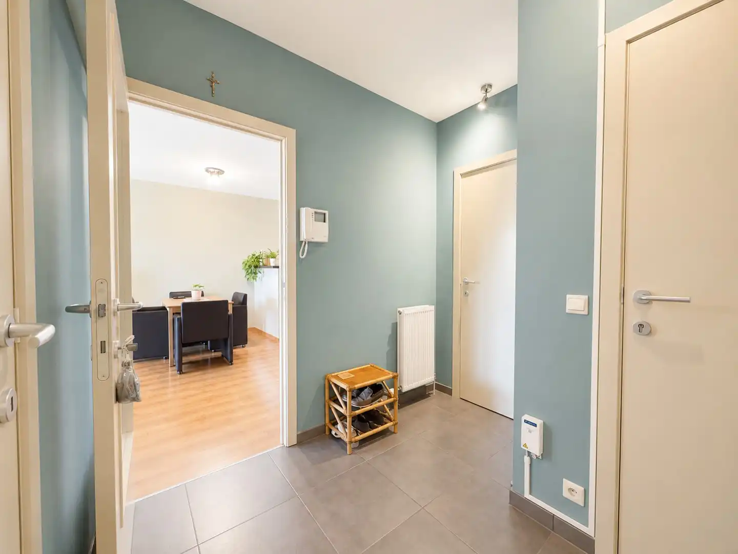 Rustig gelegen 1 slaapkamerappartement in centrum Aalter foto 4