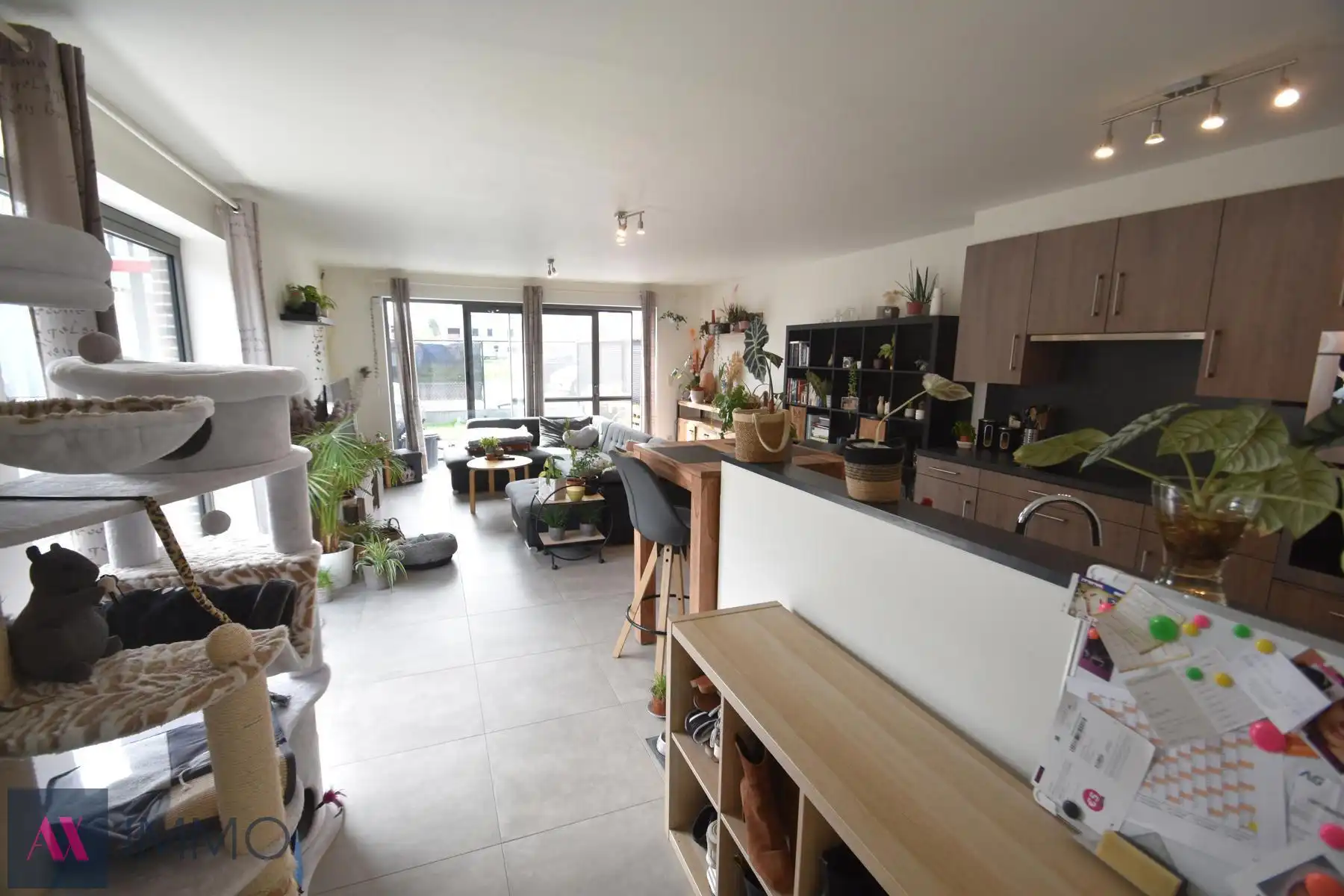 Recent, modern, energiezuinig 1 slpk.-appartement met terras, tuin en autostplts. Vrij vanaf 01/05/2026 foto 4